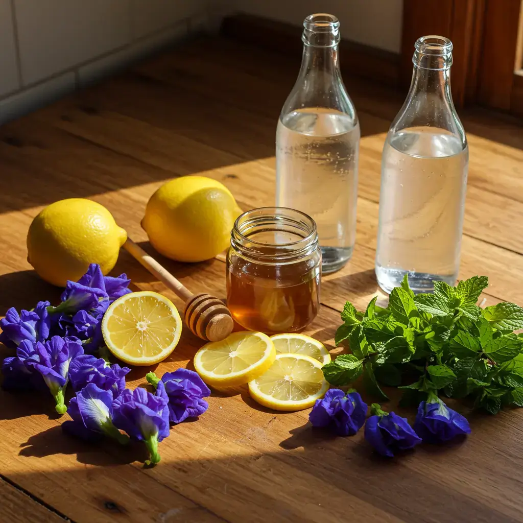 Butterfly Pea Flower Tea Mocktail: Benefits, Recipes & Color Magic butterfly pea flower tea mocktail Ingredients for butterfly pea flower tea mocktail