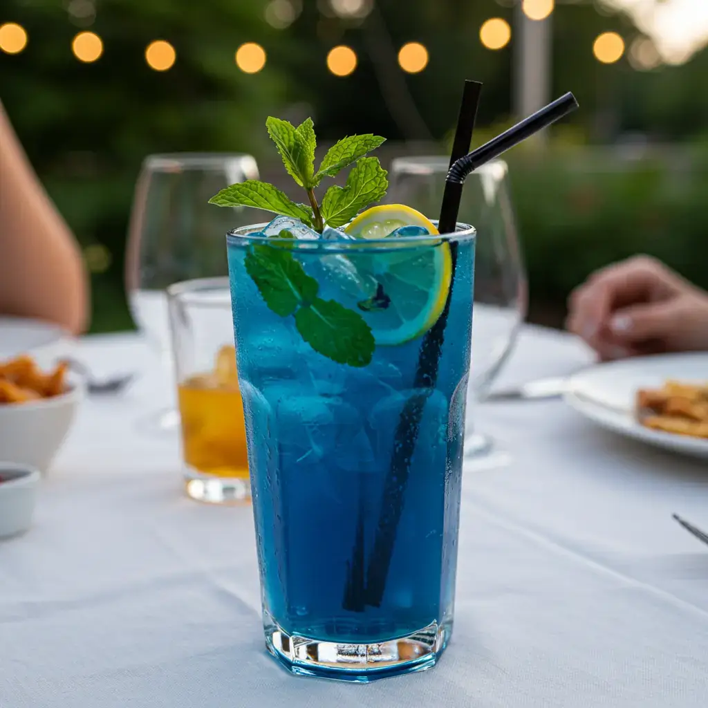Butterfly Pea Flower Tea Mocktail: Benefits, Recipes & Color Magic butterfly pea flower tea mocktail Served butterfly pea tea mocktail with ice and herbs