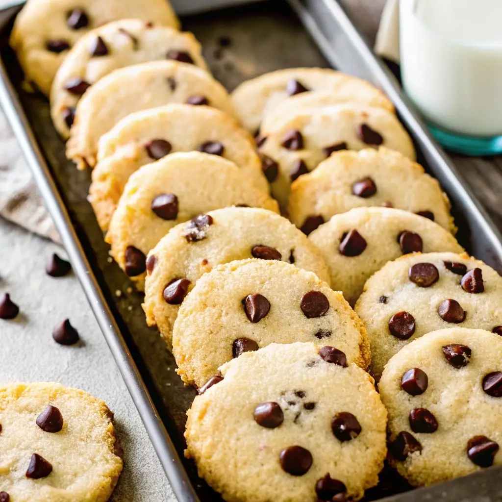 Keto Cottage Cheese Chocolate Chip Cookies – 5-Star Flavor, Just 2g Carbs! keto cottage cheese chocolate chip cookies Keto cottage cheese chocolate chip cookies on parchment
