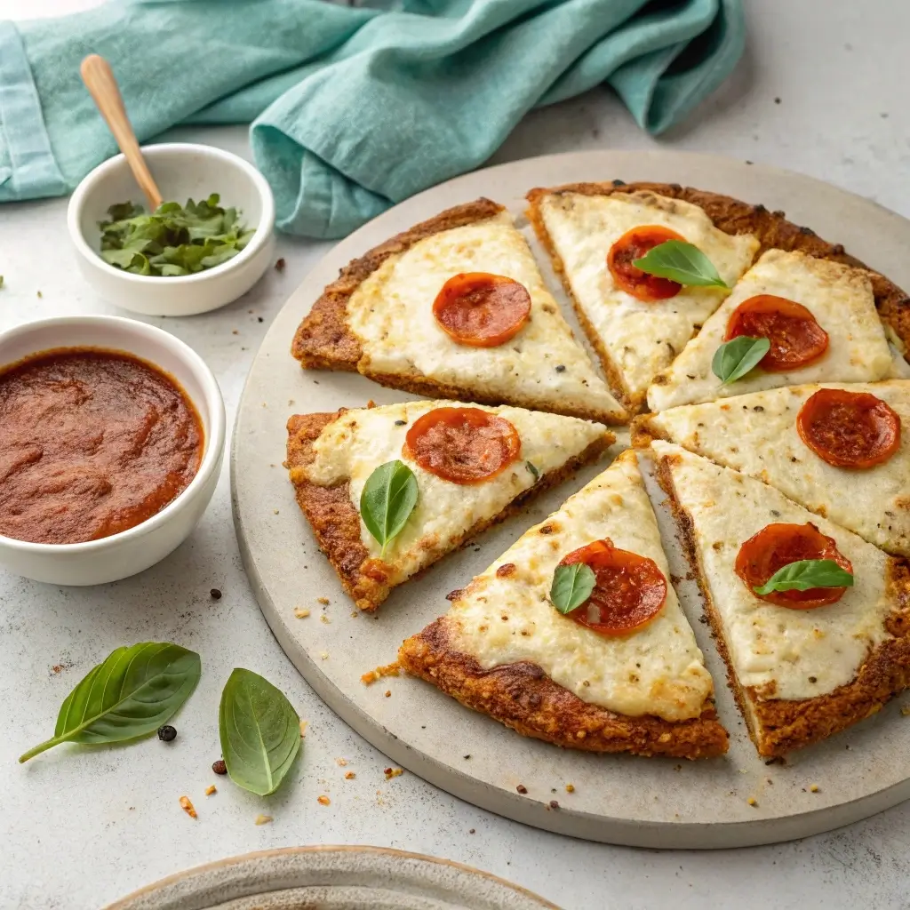 Keto Cottage Cheese Pizza Crust: Easy Low-Carb Perfection keto cottage cheese pizza crust Keto cottage cheese crust pizza with toppings