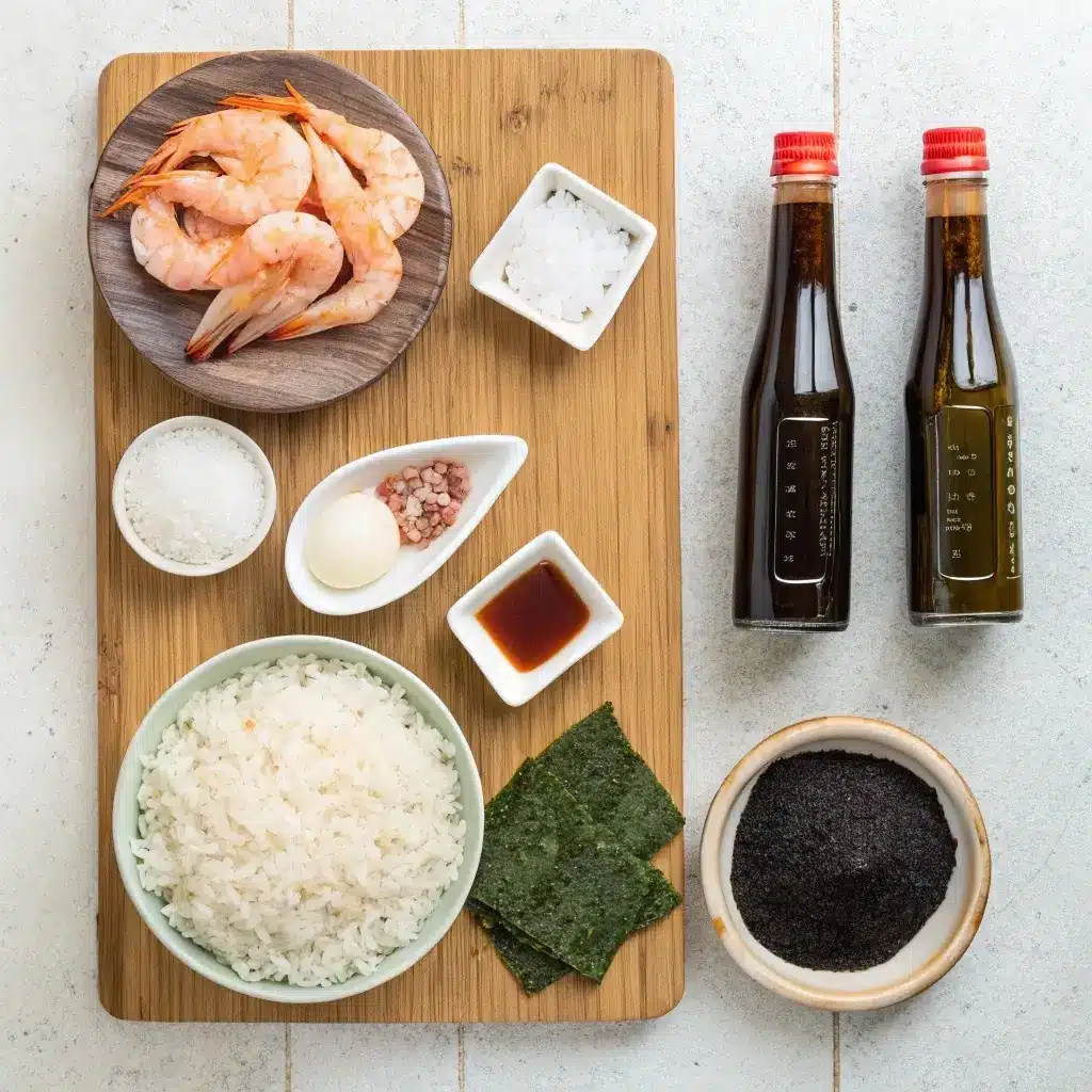 Onigiri Shrimp Recipe: Easy Japanese Rice Balls with a Seafood Twist onigiri shrimp recipe Ingredients for onigiri shrimp recipe
