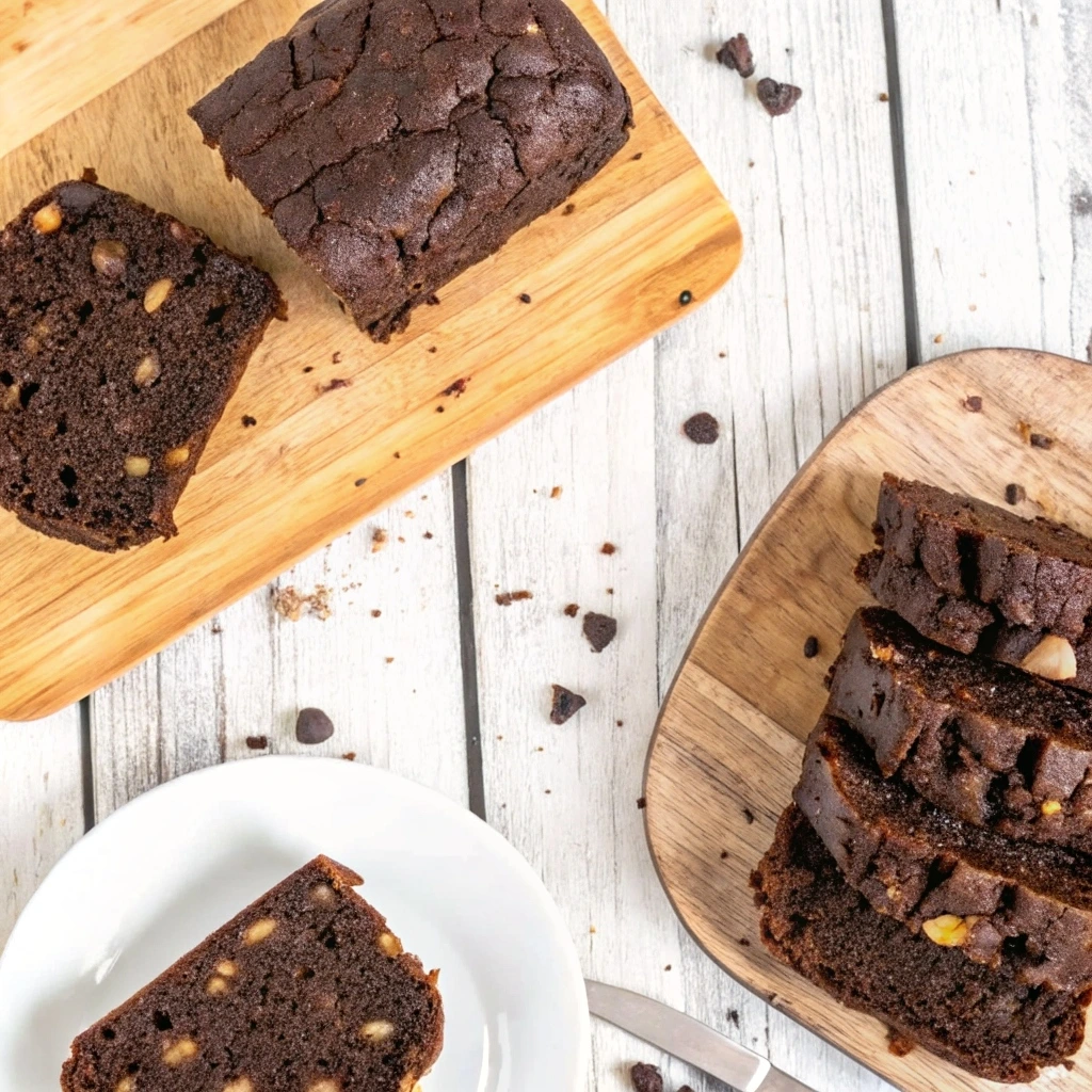 Chocolate Zucchini Bread That’s Moist, Fudgy, and Totally Addictive Chocolate Zucchini Bread Sliced chocolate zucchini bread served on wooden boards and a white plate
