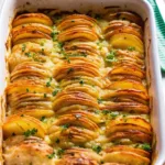 Scalloped Potatoes Recipe: Creamy, Rustic, and Surprisingly Easy Scalloped Potatoes Scalloped potatoes baked with golden cheesy top